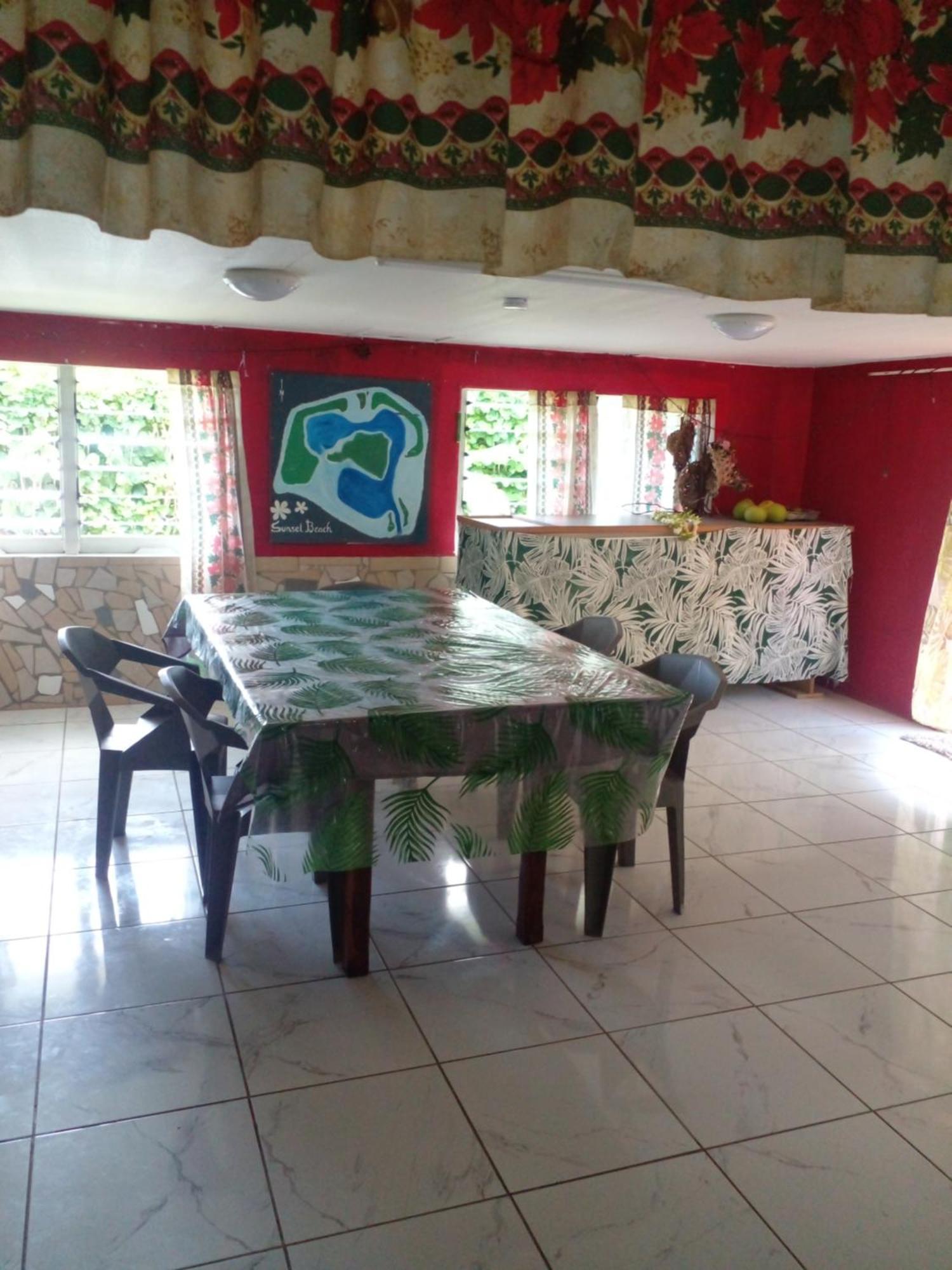 Sunset Beach Maupiti Te-Fare-Arii Exterior photo